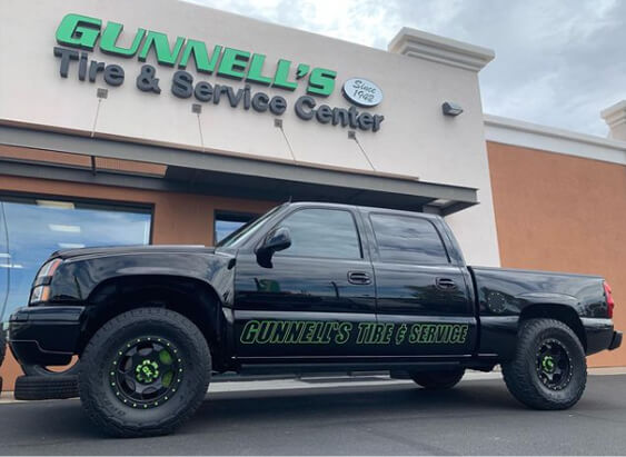 Welcome to Gunnell's Tires & Service